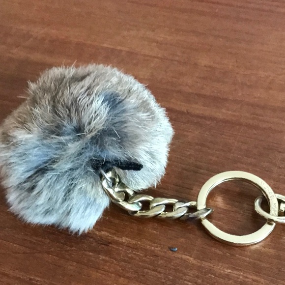 MK MICHAEL KORS GENUINE RABBIT FUR BAG POM - Picture 3 of 3